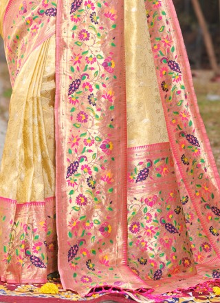 Silk Engagement Traditional Designer Saree