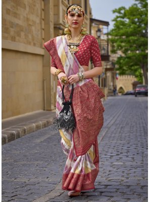 Silk Fancy Multi Colour Saree