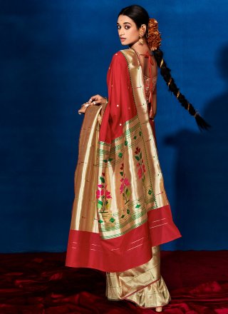 Silk Printed Contemporary Style Saree