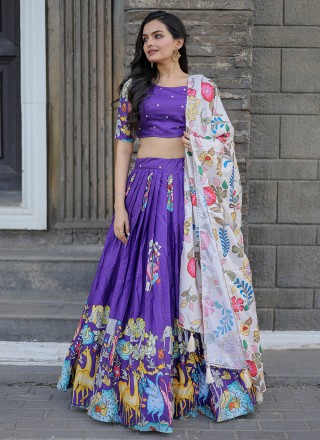 Alizeh Sangeet Vol-2 Lehanga Designer Lehenga Online - SareesWala.com