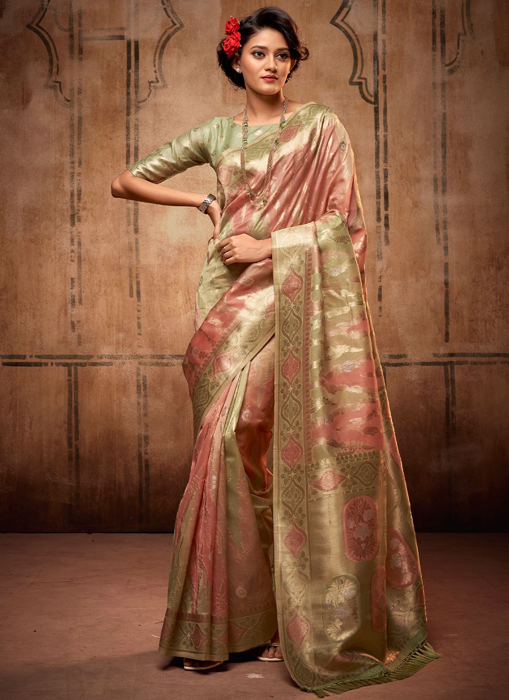 Buy Saree For Reception Online : 270653 -