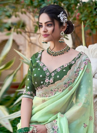 Silk Resham Saree