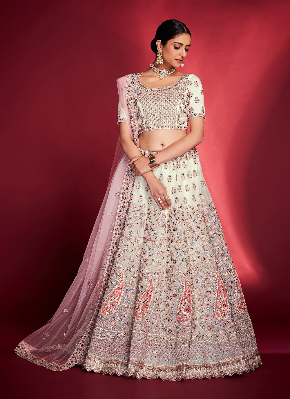 Buy Affordable Bridal Lehengas From These Designers Under INR 50K | Indian  outfits lehenga, Indian fashion dresses, Dress indian style