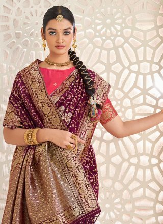 Silk Weaving Classic Saree