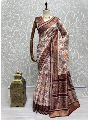 Silk Weaving Contemporary Saree