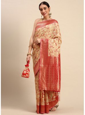 Weaving Casual Contemporary Style Saree