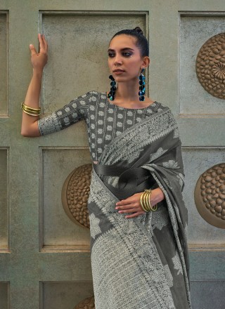 Weaving Contemporary Style Saree