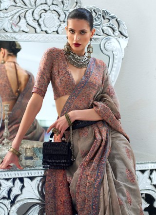 Weaving Multi Colour Classic Saree