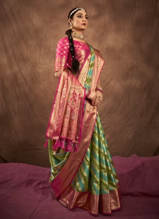 Weaving Silk Designer Traditional Saree