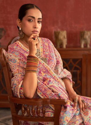 Weaving Wedding Trendy Saree