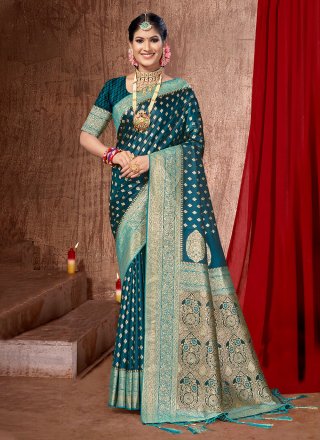 Women's Stunning Banarasi Art silk saree dvz0003521 - dvanza.com