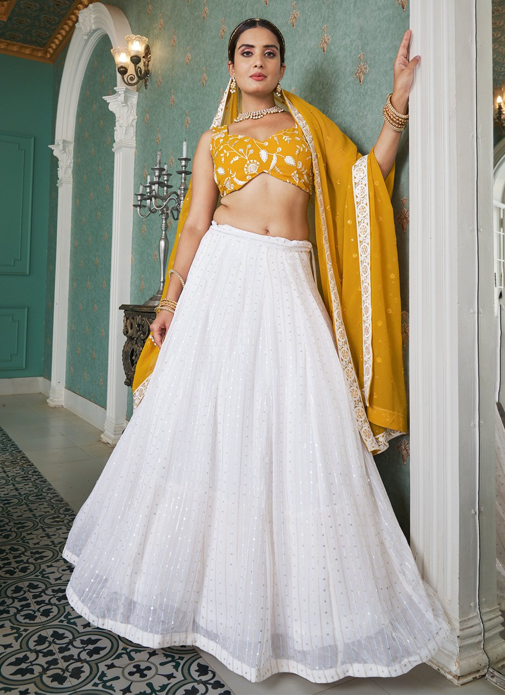 Off White And Pink Designers Wedding Lehenga Choli | Designer lehenga  choli, Pink lehenga, Indian outfits lehenga