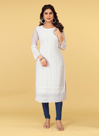 Buy White Kurtis & Tunics for Women by SOCH Online | Ajio.com-saigonsouth.com.vn