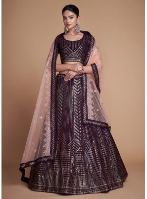 Discover more than 151 red wine color bridal lehenga super hot