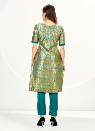 Woven Ceremonial Straight Suit