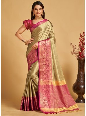 Woven Silk Casual Saree