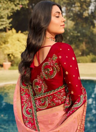 Woven Silk Trendy Saree