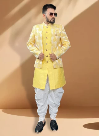 Yellow Silk Festival Indo Western