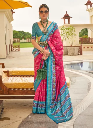 Shop Radiant Cotton Silk Resham Work Contemporary Style Saree For  Ceremonial Online