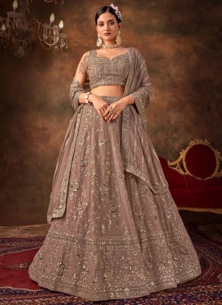 Buy Blue Organza And Crepe Lining Cotton Embellished Bridal Lehenga Set For  Women by Pratibha Sultania Online at Aza Fashions.
