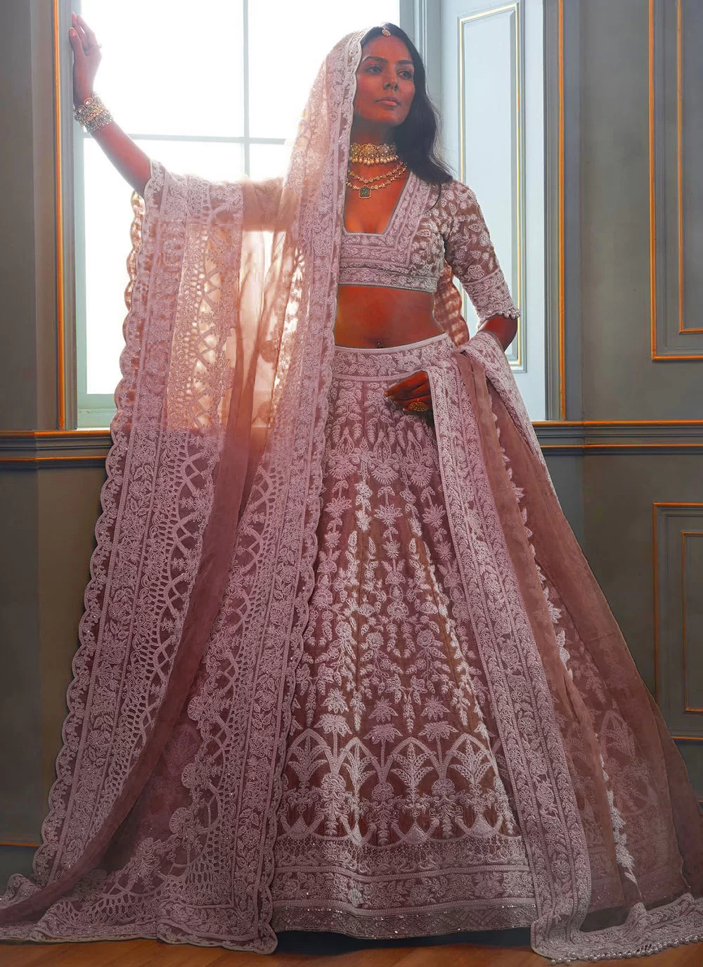 Net lehenga choli online shopping hotsell