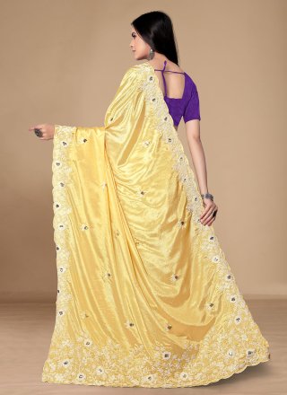 Chinon Classic Sari In Yellow