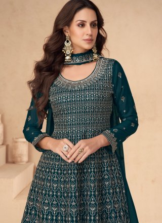 Chinon Salwar Suit In Morpeach