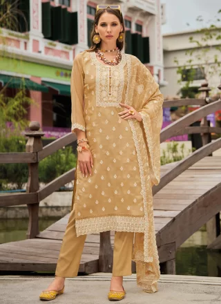 52 64 Cream Linen Salwar Kameez and Cream Linen Salwar Suit Online Shopping