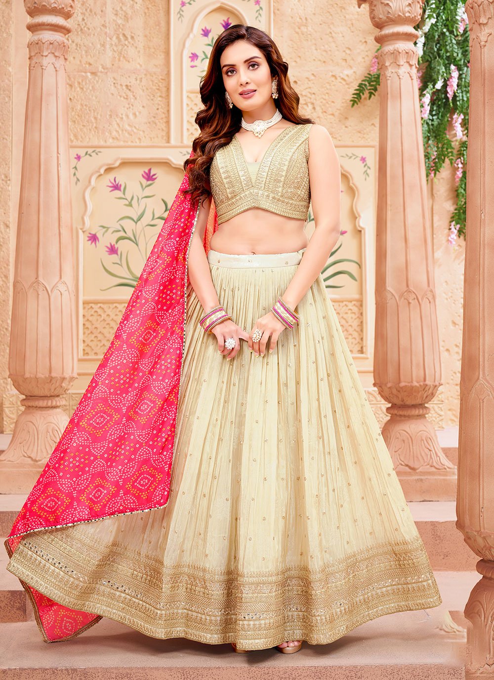 11901 MALAY SATIN SILK HEAVY SEQUENCE EMBROIDERY HIGH GRADE FABRIC BUY  ONLINE LATEST EXCLUSIVE STUNNING SPARKING WEDDING PARTY WEAR DESIGNER LEHENGA  CHOLI FOR WOMEN AT BEST RATE LUXURY COLLECTION ON REEWAZ INTERNATIONAL -