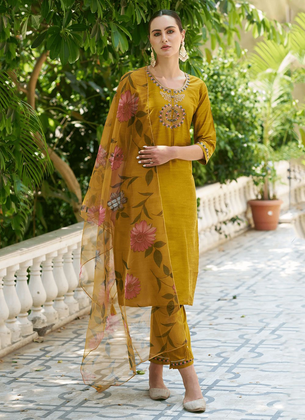 Cotton silk salwar kameez designs hotsell