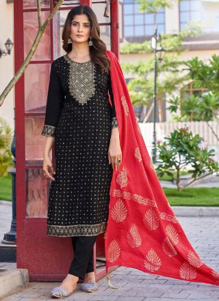 Black salwar suit online hotsell