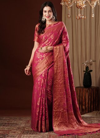 Exceptional Rani Viscose Contemporary Sari