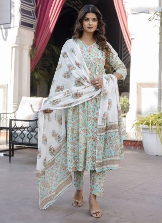 52 64 Churidar Faux Chiffon Floral Patch Salwar Kameez and Churidar Faux Chiffon Floral Patch Salwar Suit Online Shopping