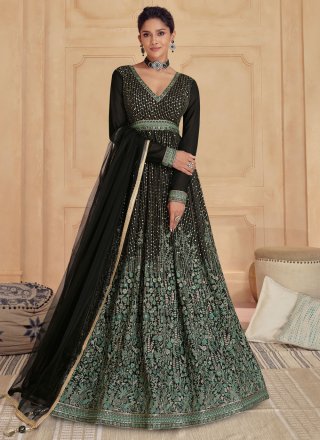 Indian Party Suit Wear Wedding Long Style Kameez Pakistani Dress Ethnic New  Gown