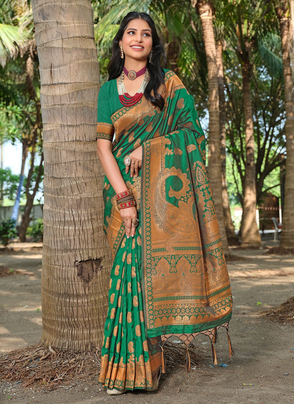 Trending | $39 - $52 - Khaki Banglori Silk Multi Designer Sarees, Khaki  Banglori Silk Multi Designer Saris and Khaki Banglori Silk Multi Beautiful Sarees  Online Shopping