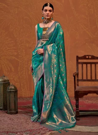 Handloom Silk Classic Saree with Weaving Work