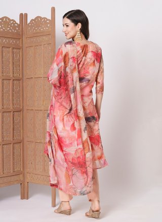 Incredible Pink Silk Salwar Suit