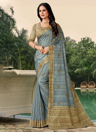 Cotton Silk Katha Saree and Cotton Silk Katha Sari Online Shopping