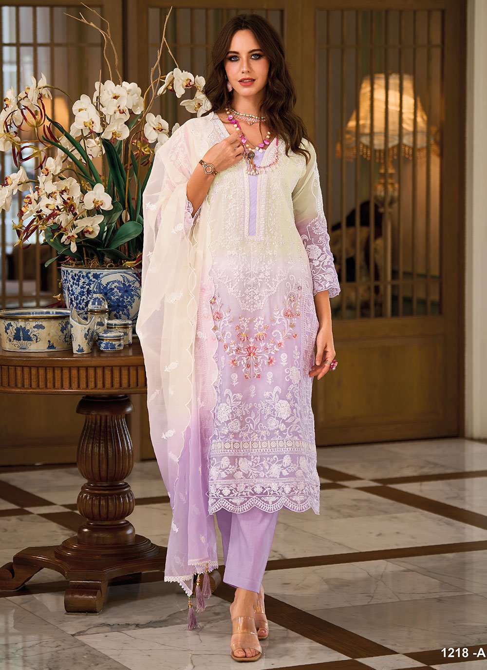 Buy Purple Indian Dresses Online for Women in USA