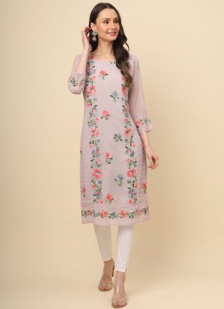 Designer chiffon hotsell kurtis online