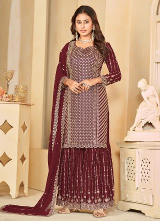 Shop online Surpassing Embroidered Work Pant Style Suit