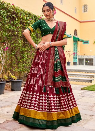red and sky blue lehenga blouse designs by Angalakruthi | Lehenga blouse  designs, Anarkali dress pattern, Designer lehenga choli