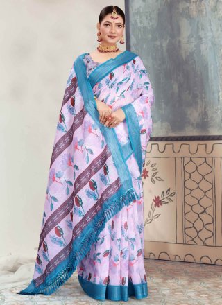 Fancy saree clearance cotton