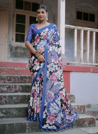 Soft Cotton Saree at Rs 1650 | Pure Cotton Saree in Surat | ID:  2850233898691