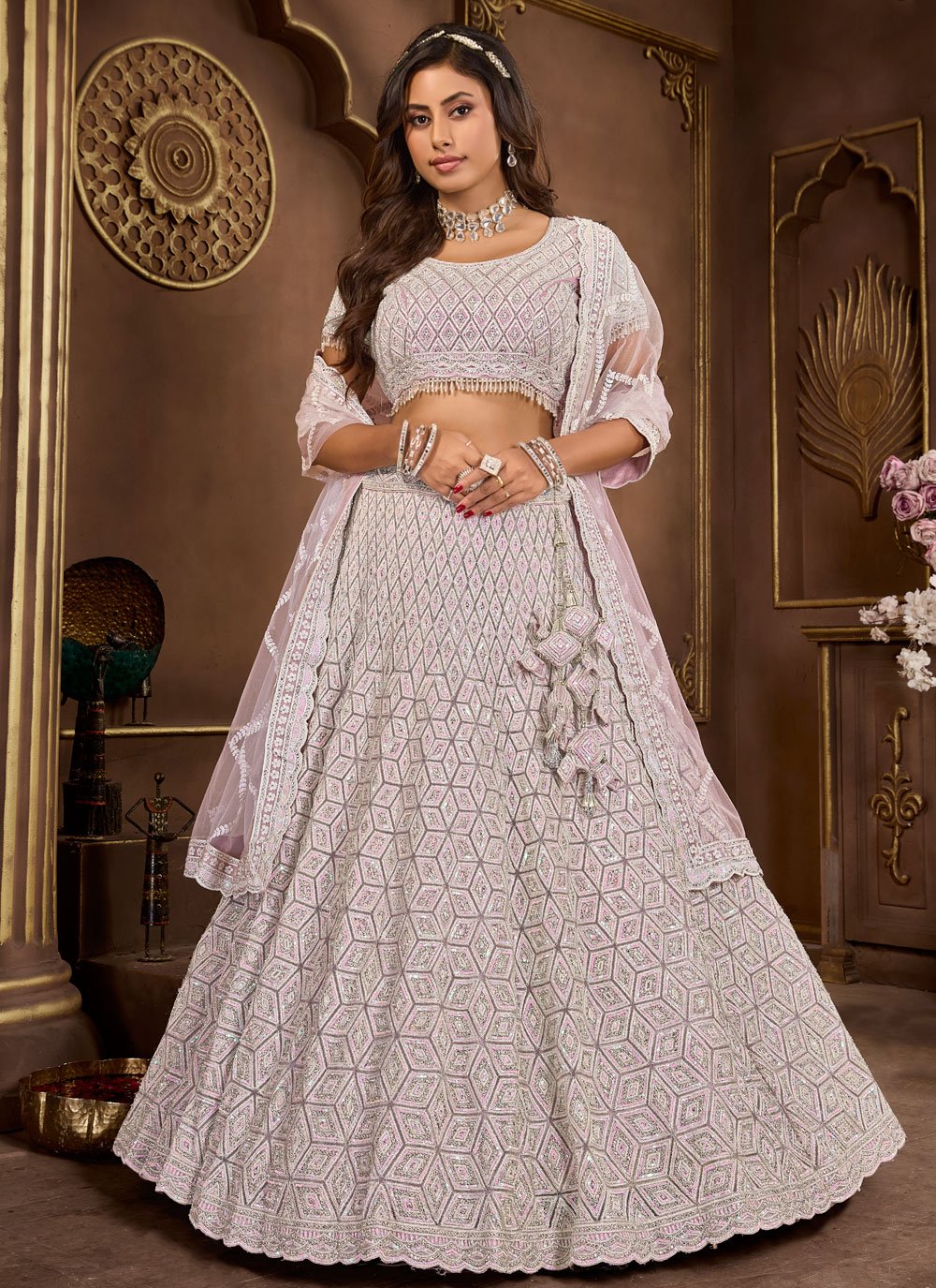 Women's Lehengas, Art Silk Designer offers Lehengas, Ethnic Wear, Traditional Lehengas, Wedding lehenga, Chaniya Choli, Embroidery Lehenga, Ghaghra