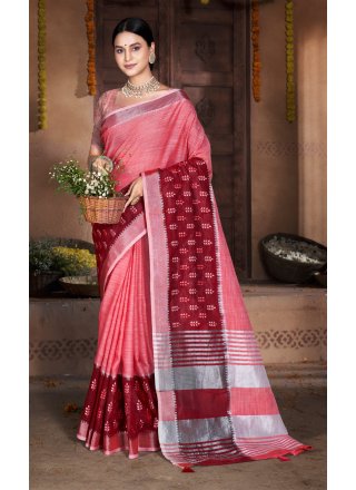 Chikankari cotton hand work saree – The Chikan Store