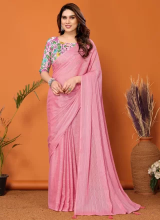 Plain saree for party sales