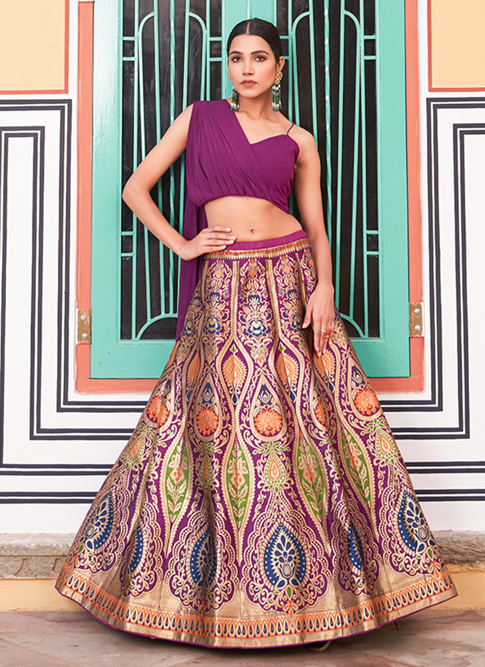 LIPS CROWN Digital Print Semi Stitched Lehenga & Crop Top - Buy LIPS CROWN  Digital Print Semi Stitched Lehenga & Crop Top Online at Best Prices in  India | Flipkart.com