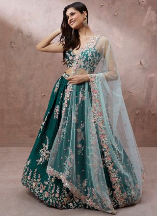Rama Georgette Lehenga Choli