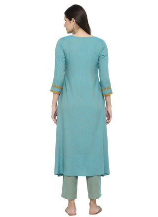 Rama Viscose Jacquard and Weaving Work Pant Style Suit